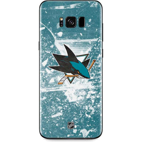 NHL San Jose Sharks Frozen Galaxy S8 Plus Skin