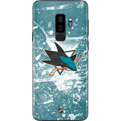 NHL San Jose Sharks Frozen Galaxy S9 Plus Skin