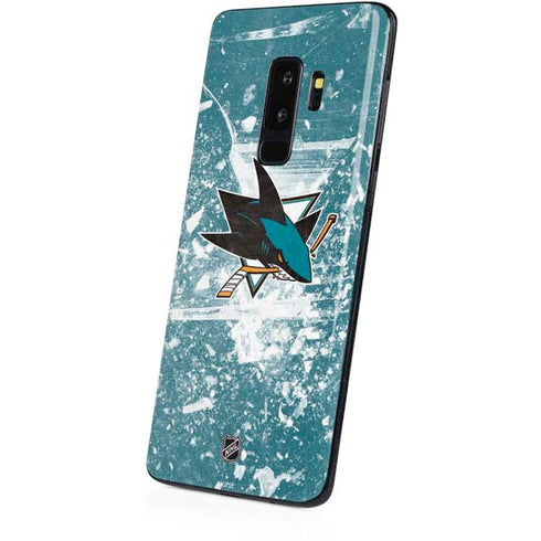 NHL San Jose Sharks Frozen Galaxy S9 Plus Skin