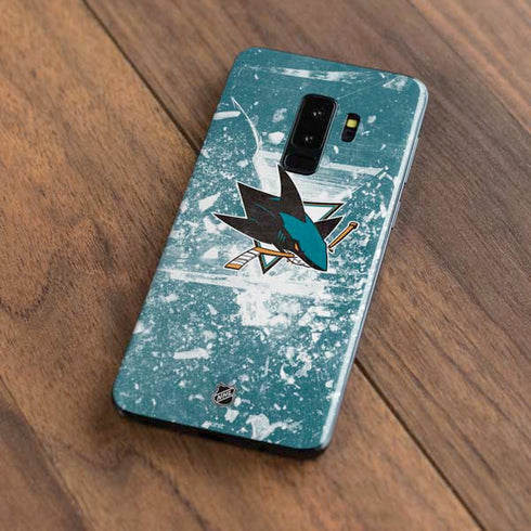 NHL San Jose Sharks Frozen Galaxy S9 Plus Skin