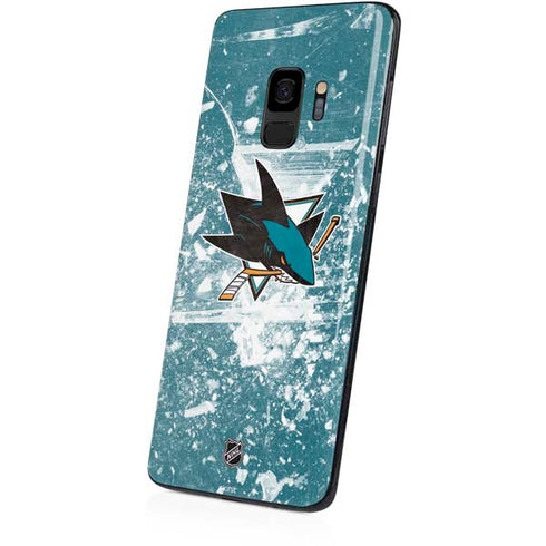 NHL San Jose Sharks Frozen Galaxy S9 Skin