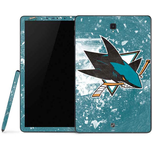 NHL San Jose Sharks Frozen Samsung Galaxy Tab Skin