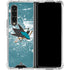 NHL San Jose Sharks Frozen Galaxy Z Fold4 5G Clear Case