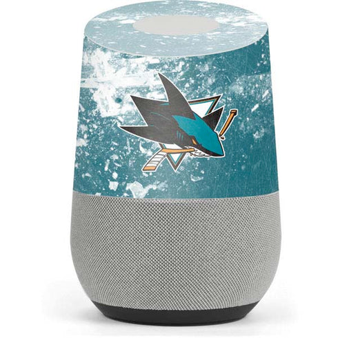 NHL San Jose Sharks Frozen Google Home Skin