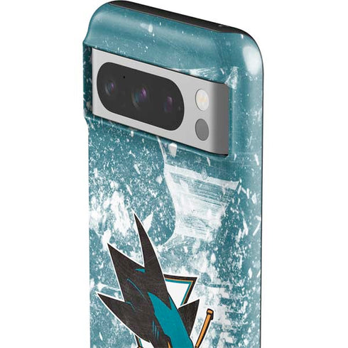 NHL San Jose Sharks Frozen Google Pixel 8 Pro Impact Case