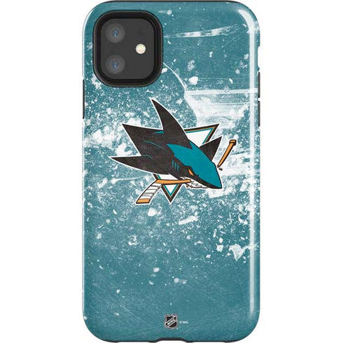 NHL San Jose Sharks Frozen iPhone 11 Impact Case