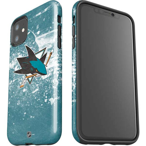 NHL San Jose Sharks Frozen iPhone 11 Impact Case