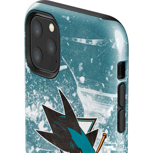 NHL San Jose Sharks Frozen iPhone 11 Pro Max Impact Case