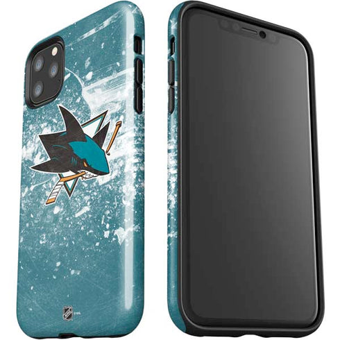 NHL San Jose Sharks Frozen iPhone 11 Pro Max Impact Case