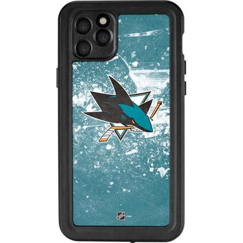 NHL San Jose Sharks Frozen iPhone 11 Pro Max Waterproof Case