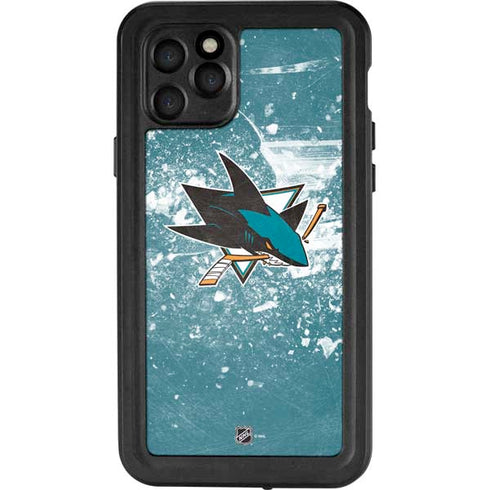 NHL San Jose Sharks Frozen iPhone 11 Pro Waterproof Case
