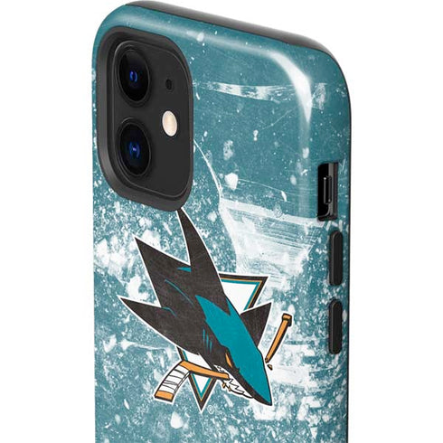 NHL San Jose Sharks Frozen iPhone 12 Impact Case