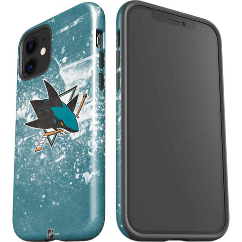 NHL San Jose Sharks Frozen iPhone 12 Impact Case