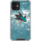 NHL San Jose Sharks Frozen iPhone 12 Mini Clear Case