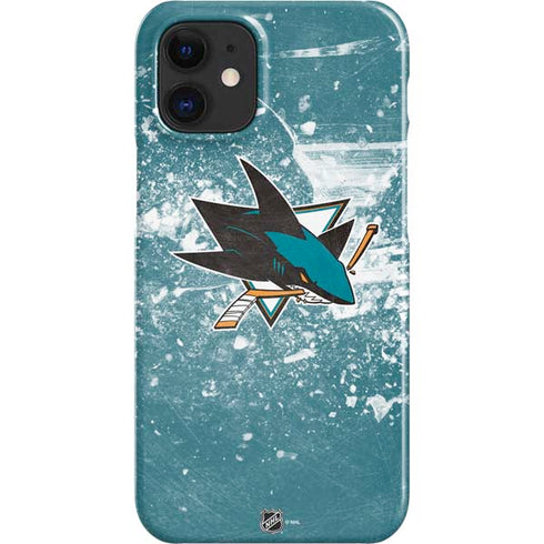 NHL San Jose Sharks Frozen iPhone 12 Mini Lite Case