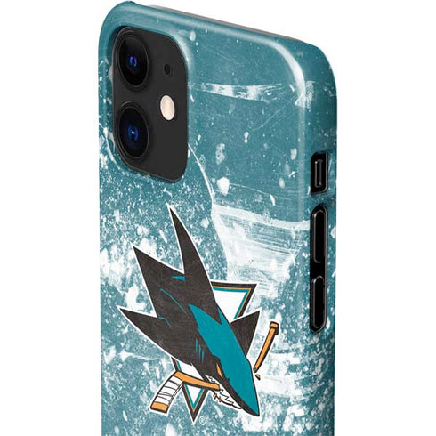NHL San Jose Sharks Frozen iPhone 12 Mini Lite Case