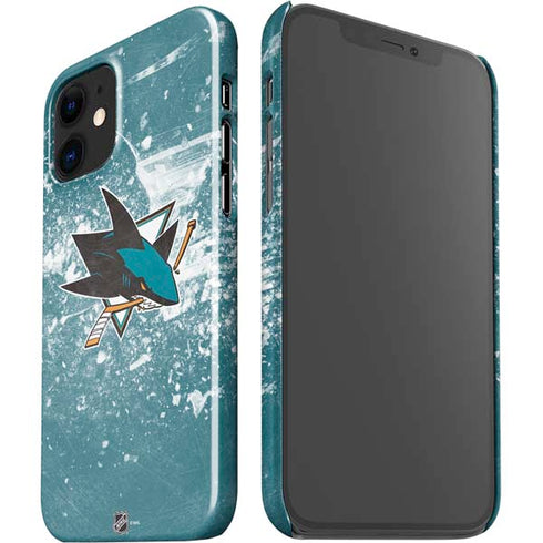 NHL San Jose Sharks Frozen iPhone 12 Mini Lite Case