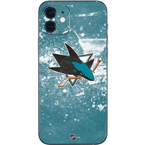 NHL San Jose Sharks Frozen iPhone 12 Skin