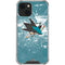 NHL San Jose Sharks Frozen iPhone 13 Mini Clear Case