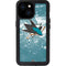 NHL San Jose Sharks Frozen iPhone 13 Mini Waterproof Case