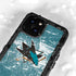 NHL San Jose Sharks Frozen iPhone 13 Mini Waterproof Case