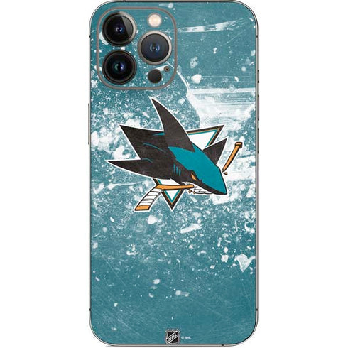 NHL San Jose Sharks Frozen iPhone 13 Pro Max Skin