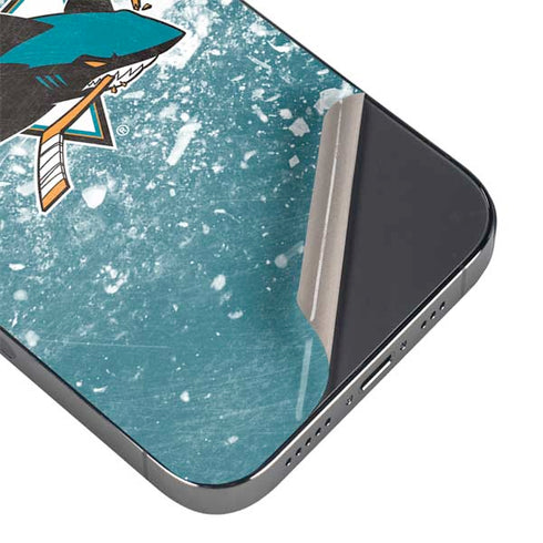 NHL San Jose Sharks Frozen iPhone 13 Pro Max Skin