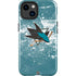 NHL San Jose Sharks Frozen iPhone 15 Plus Impact Case