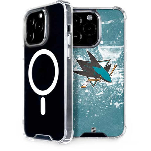 NHL San Jose Sharks Frozen iPhone 15 Pro MagSafe Case
