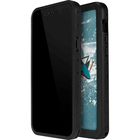 NHL San Jose Sharks Frozen iPhone 14 Pro Max Waterproof Case