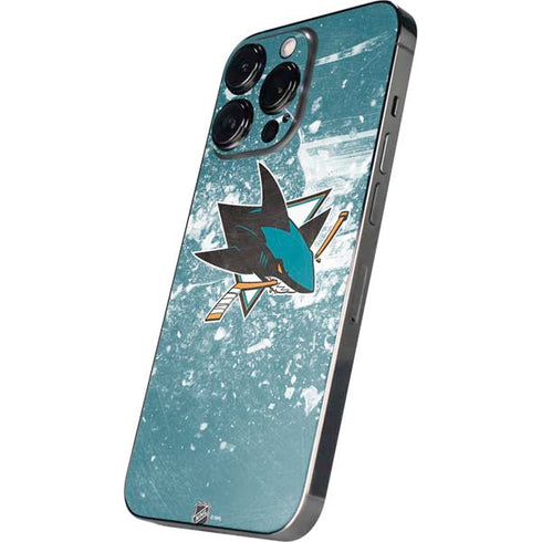 NHL San Jose Sharks Frozen iPhone 14 Pro Skin