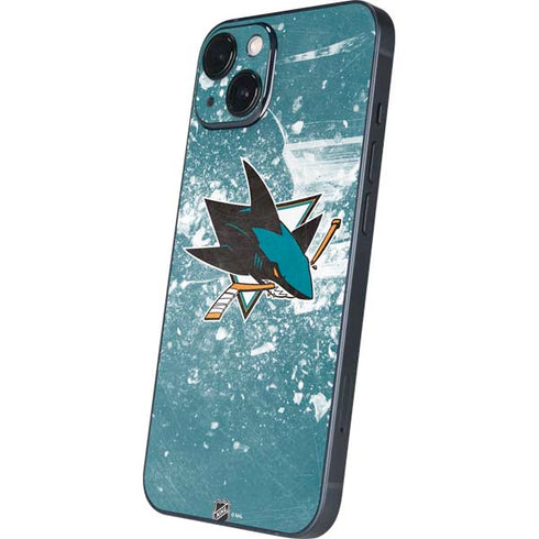 NHL San Jose Sharks Frozen iPhone 14 Skin