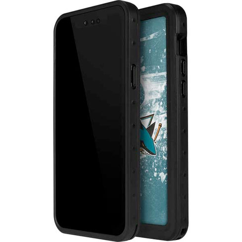 NHL San Jose Sharks Frozen iPhone 15 Waterproof Case