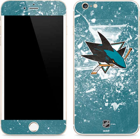 NHL San Jose Sharks Frozen iPhone 6/6s Plus Skin
