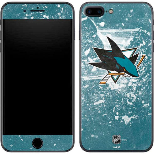 NHL San Jose Sharks Frozen iPhone 8 Plus Skin