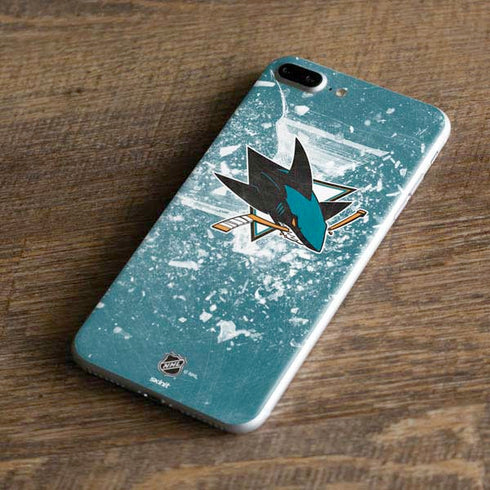 NHL San Jose Sharks Frozen iPhone 8 Plus Skin