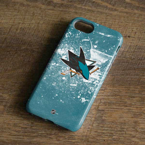 NHL San Jose Sharks Frozen iPhone 8 Pro Case