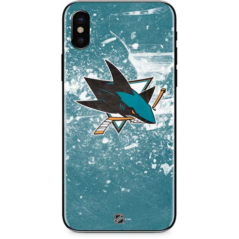 NHL San Jose Sharks Frozen iPhone XS Max Skin
