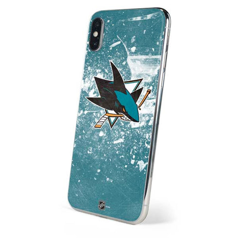 NHL San Jose Sharks Frozen iPhone XS Skin