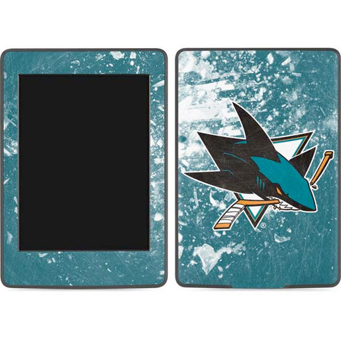 NHL San Jose Sharks Frozen Amazon Kindle Skin