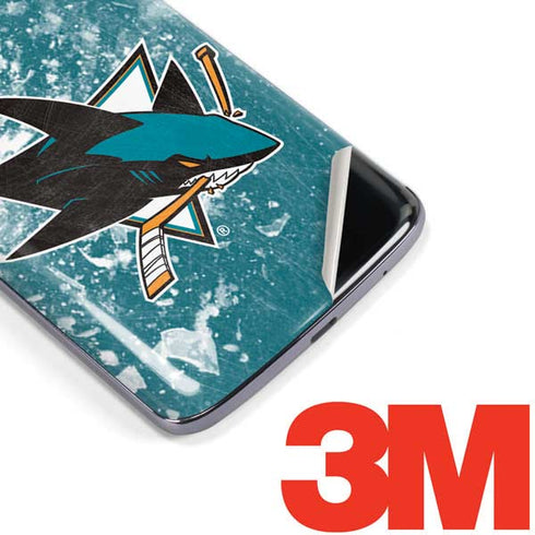 NHL San Jose Sharks Frozen Moto E5 Plus Skin