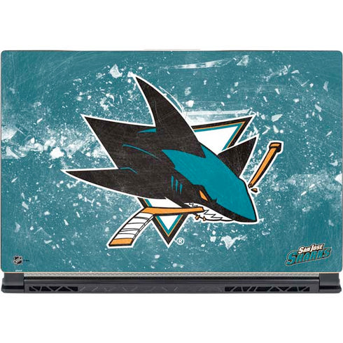 NHL San Jose Sharks Frozen MSI GS65 Stealth Laptop Skin