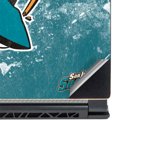 NHL San Jose Sharks Frozen MSI GS65 Stealth Laptop Skin