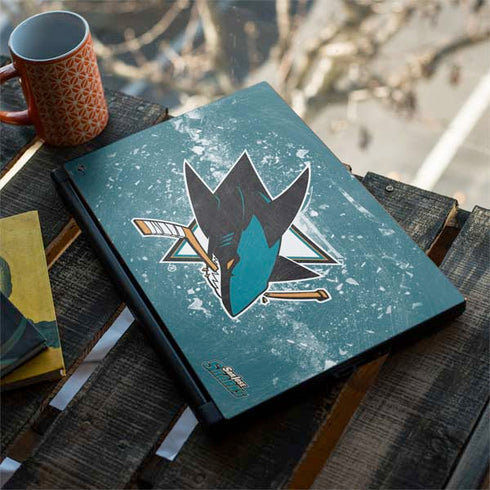 NHL San Jose Sharks Frozen MSI GS65 Stealth Laptop Skin