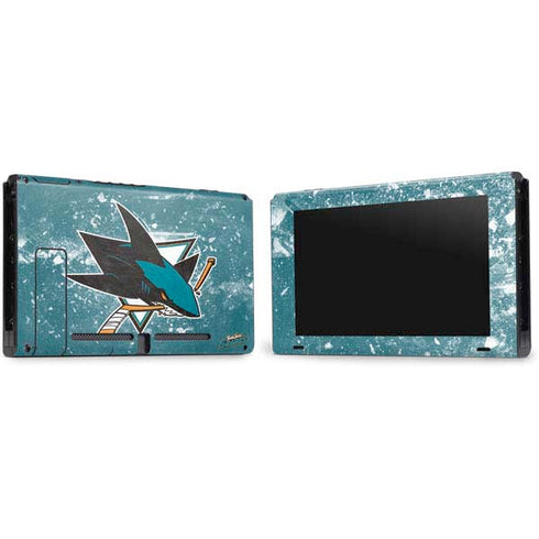 NHL San Jose Sharks Frozen Nintendo Switch Bundle Skin