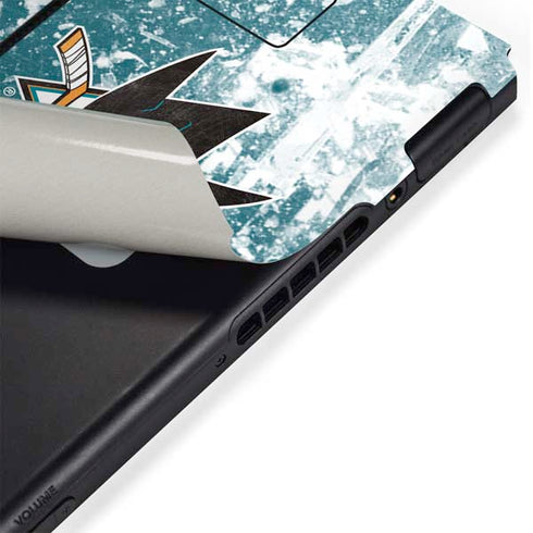 NHL San Jose Sharks Frozen Nintendo Switch Bundle Skin