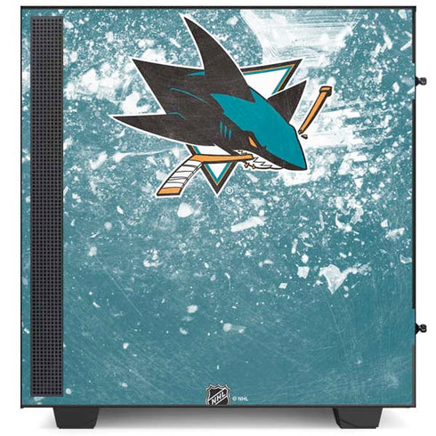 NHL San Jose Sharks Frozen NZXT H510 Compact ATX Mid-Tower Case Skin