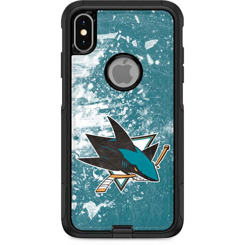 NHL San Jose Sharks Frozen Otterbox Commuter iPhone Skin
