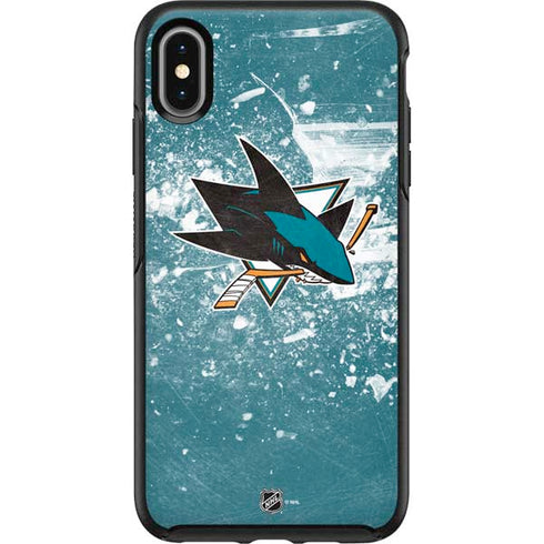 NHL San Jose Sharks Frozen Otterbox Symmetry iPhone Skin