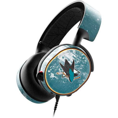 NHL San Jose Sharks Frozen SteelSeries Arctis 5 Skin